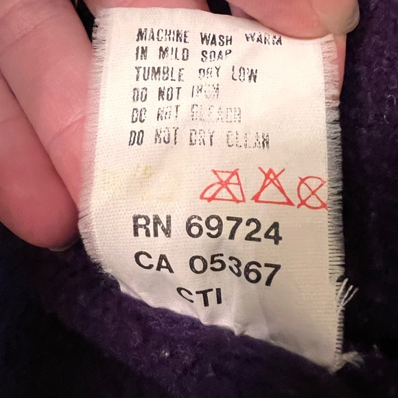 Vintage Columbia Ski Jacket Coat insulated warm winter 90s 80s turquoise purple - Picture 3 of 15